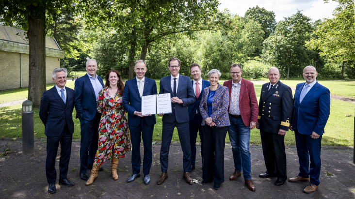 Ondertekening samenwerking duurzame Utrechtse Heuvelrug